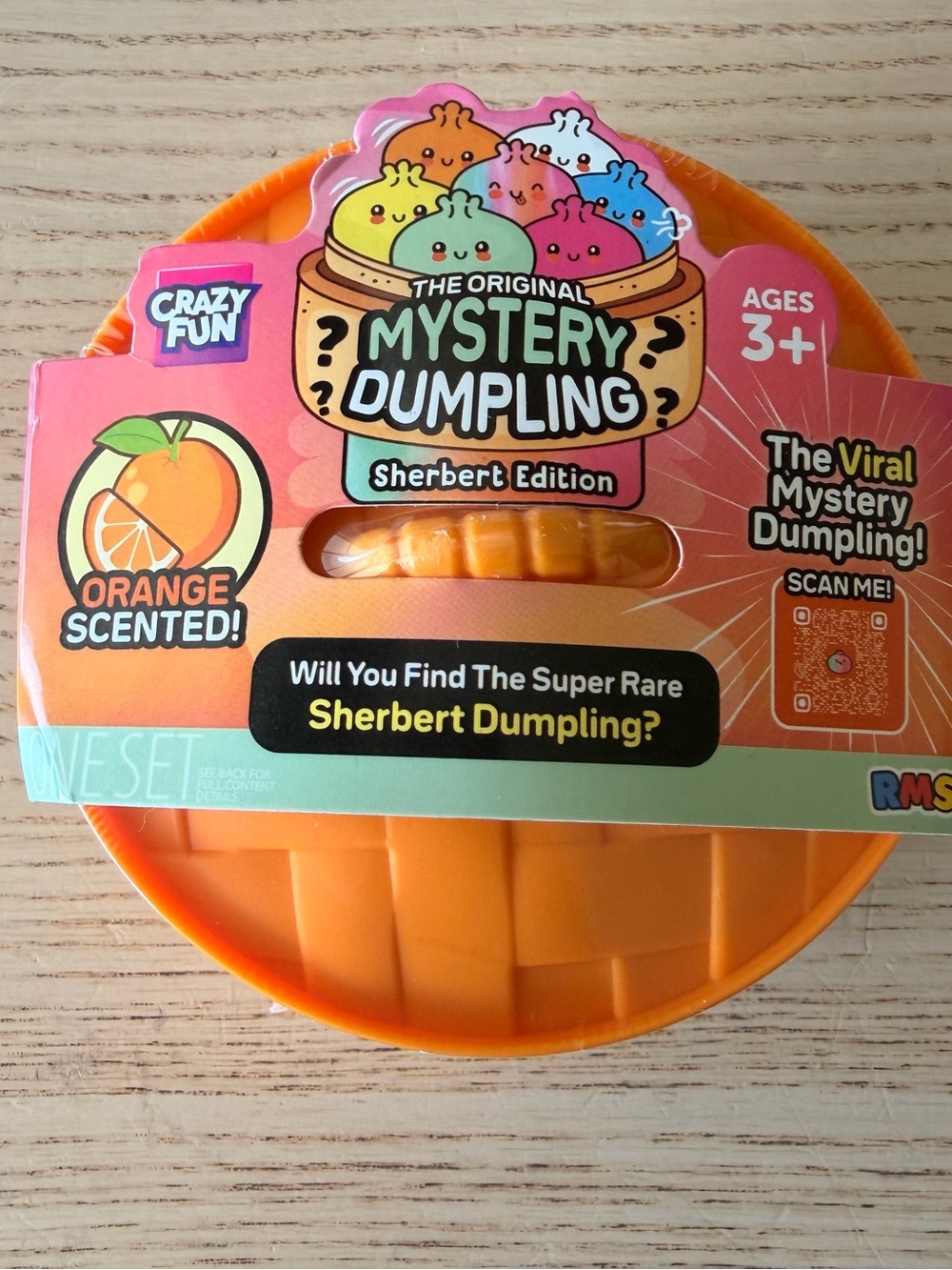 Mystery Dumpling Sherbert Edition - Orange Scented! New Edition- Just Released!